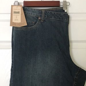 NWT Coldwater Creek bootcut jeans. Size 20